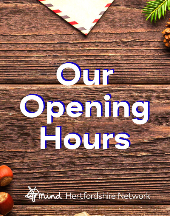 the image shows a wooden background with the caption saying Our Opening Hours
